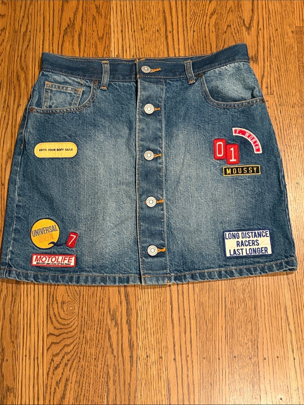 Moussy Denim Skirt
